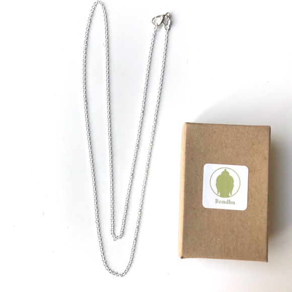 Sterling Silver 925 Chain Necklace 22in - Picture 3 of 4